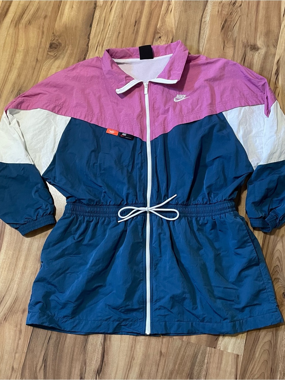 Nike Sportswear Icon Clash Woven Track Jacket - Cosmic Fuchsia - Retro - XL